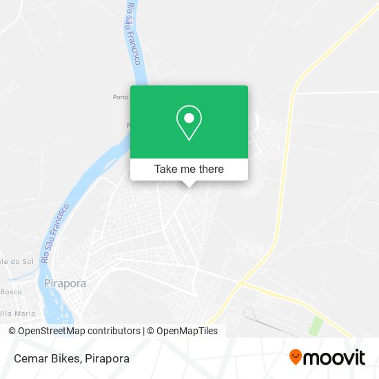 Cemar Bikes map