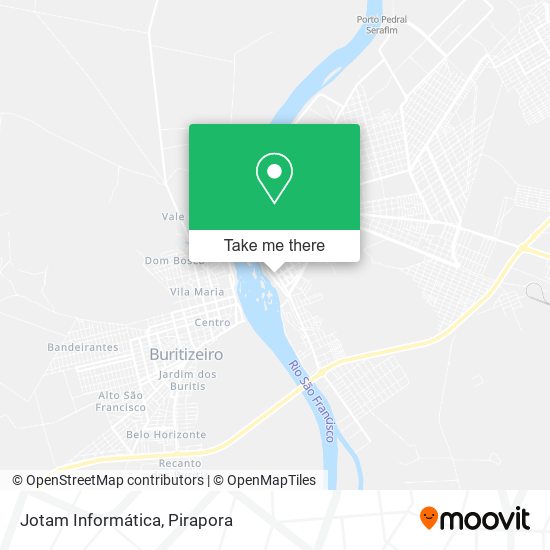Jotam Informática map