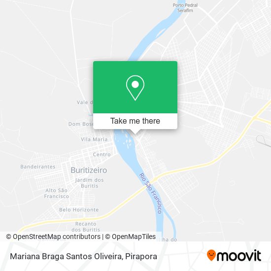 Mariana Braga Santos Oliveira map