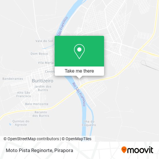 Mapa Moto Pista Reginorte