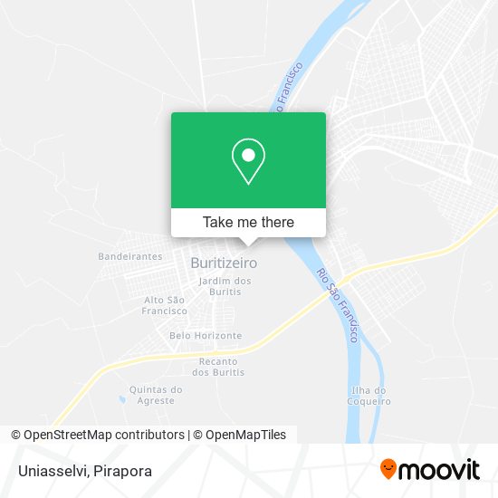 Mapa Uniasselvi