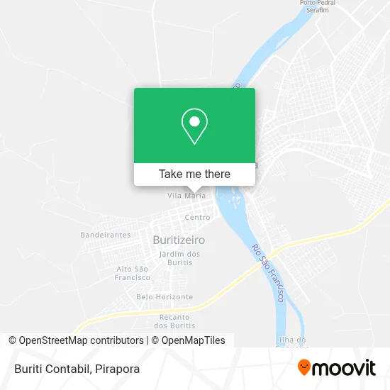 Buriti Contabil map