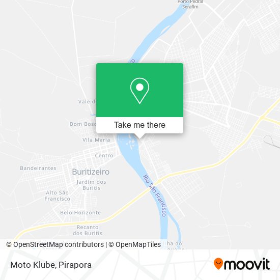 Moto Klube map