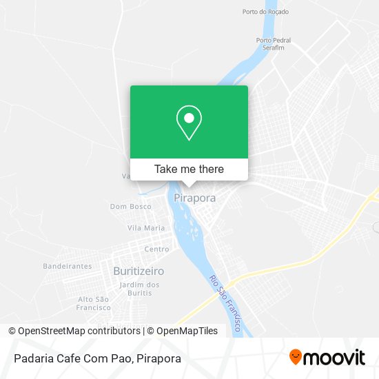 Padaria Cafe Com Pao map