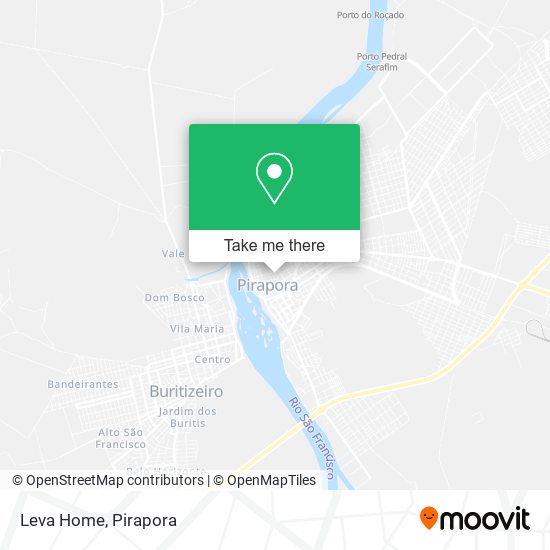 Leva Home map