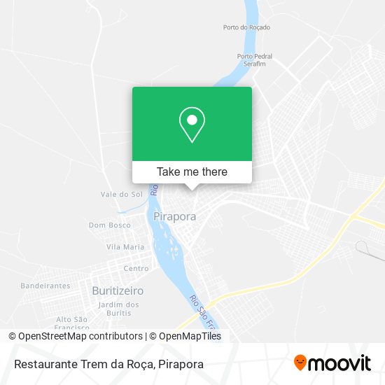 Restaurante Trem da Roça map