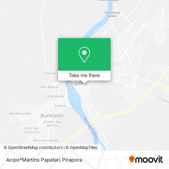 Acqio*Martins Papelari map