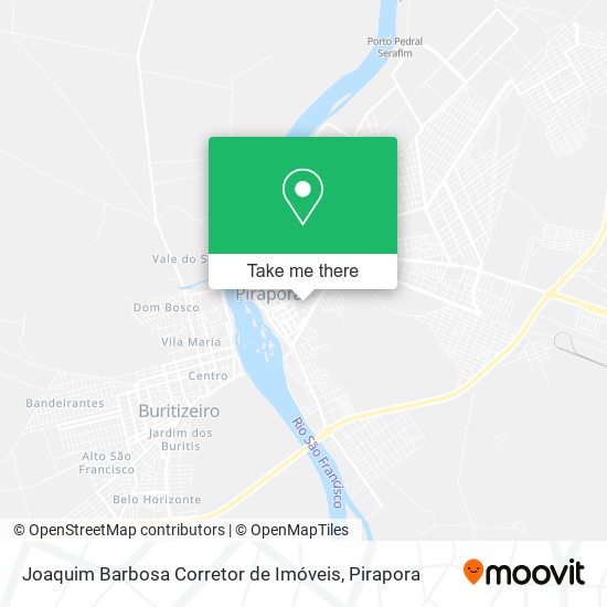 Joaquim Barbosa Corretor de Imóveis map