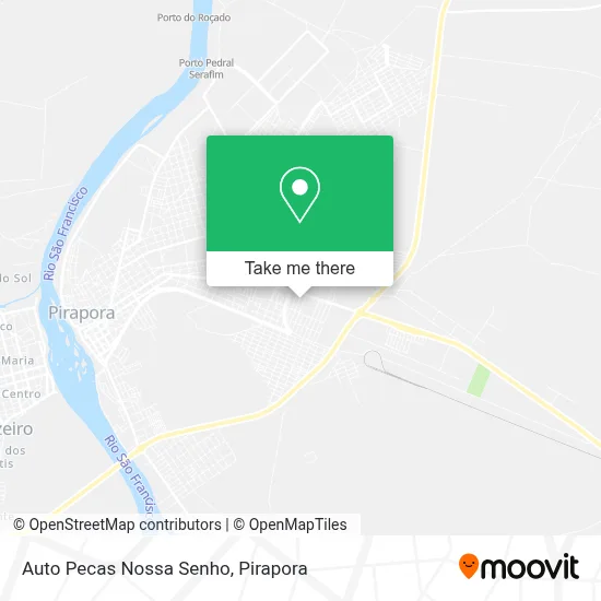 Auto Pecas Nossa Senho map