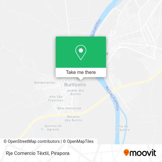 Rje Comercio Têxtil map