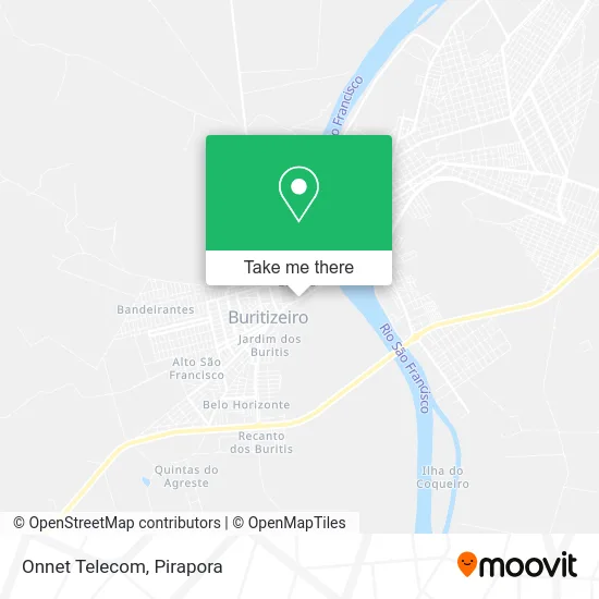 Onnet Telecom map