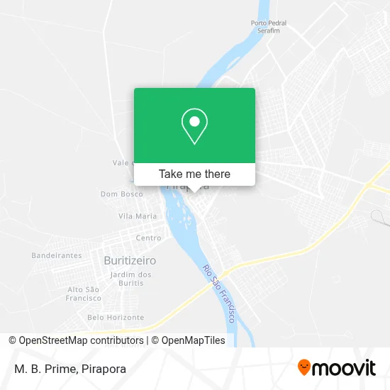 M. B. Prime map