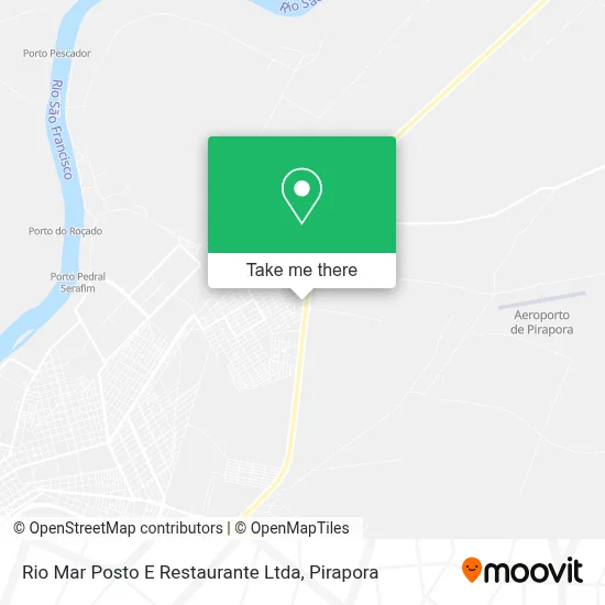 Rio Mar Posto E Restaurante Ltda map