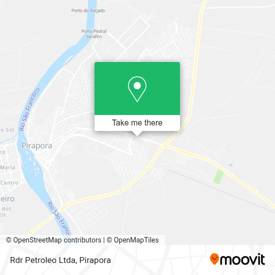 Rdr Petroleo Ltda map