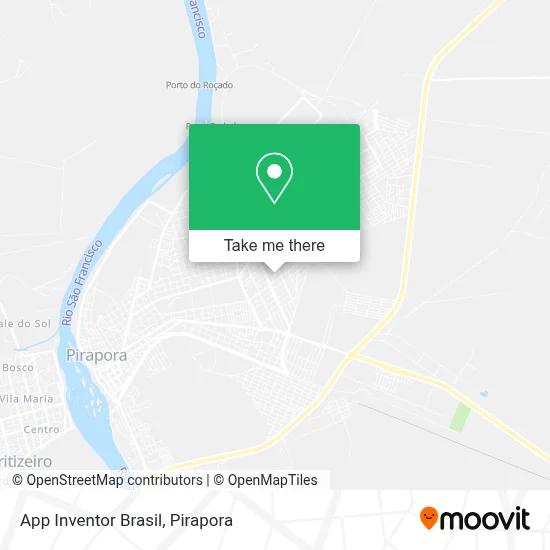 App Inventor Brasil map