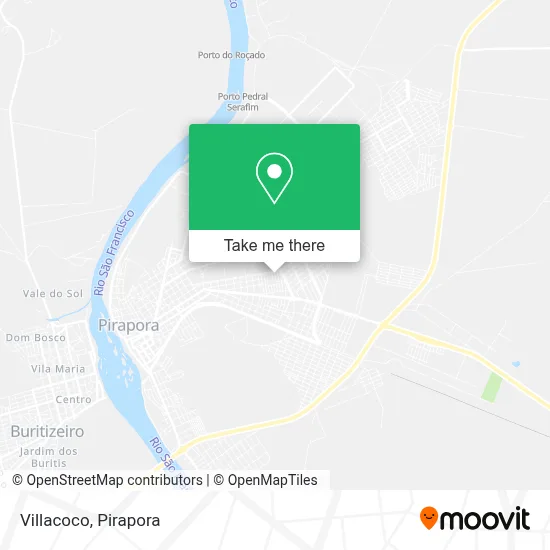 Villacoco map