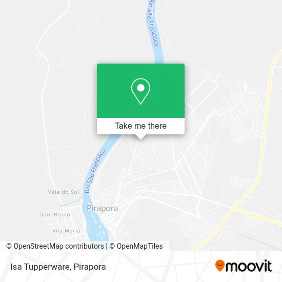 Isa Tupperware map