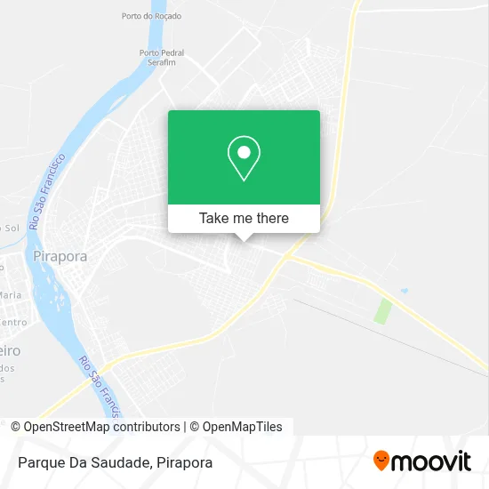 Parque Da Saudade map