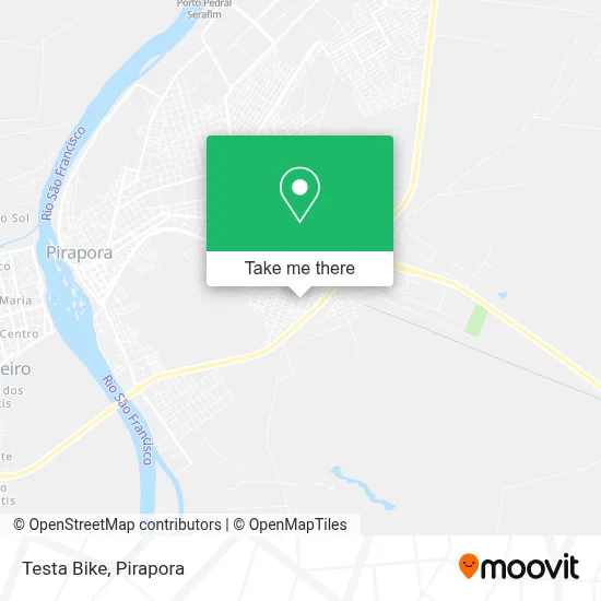 Testa Bike map