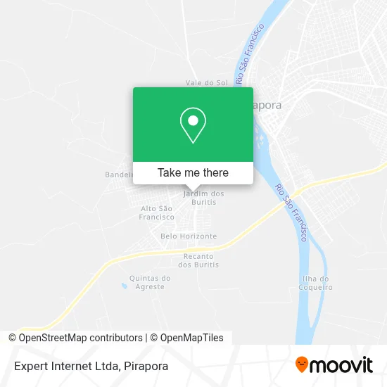 Expert Internet Ltda map