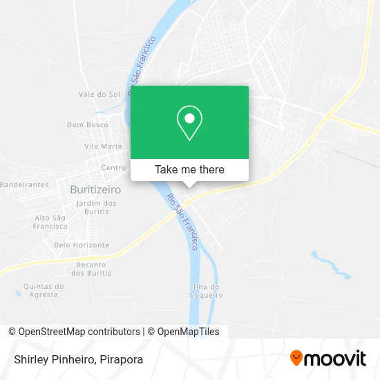 Shirley Pinheiro map