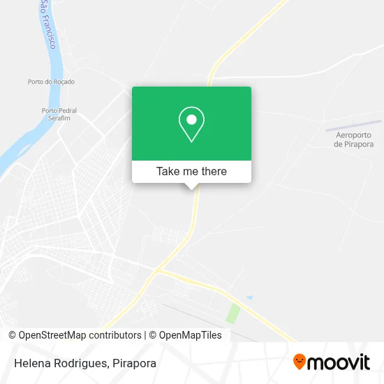 Helena Rodrigues map