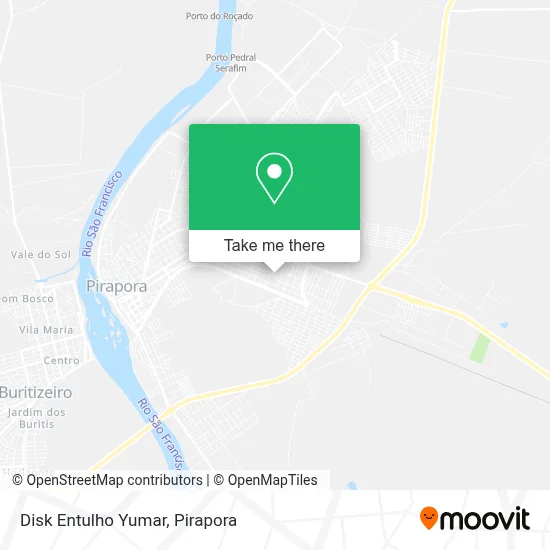 Disk Entulho Yumar map