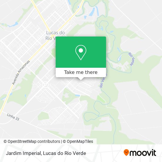 Mapa Jardim Imperial