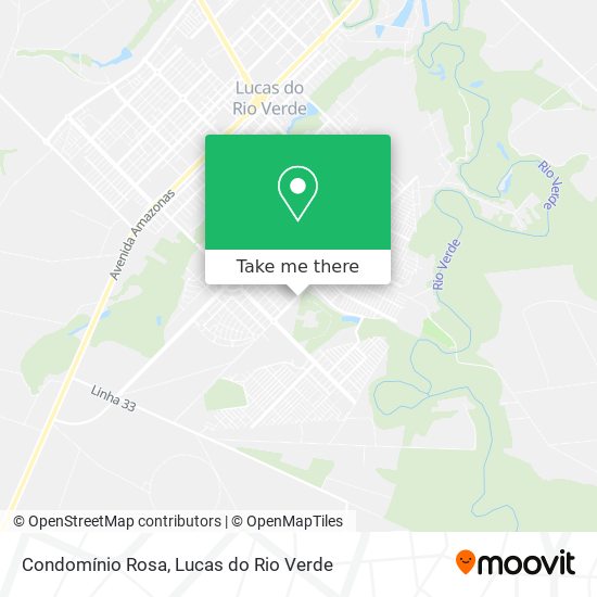 Condomínio Rosa map