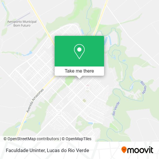 Faculdade Uninter map
