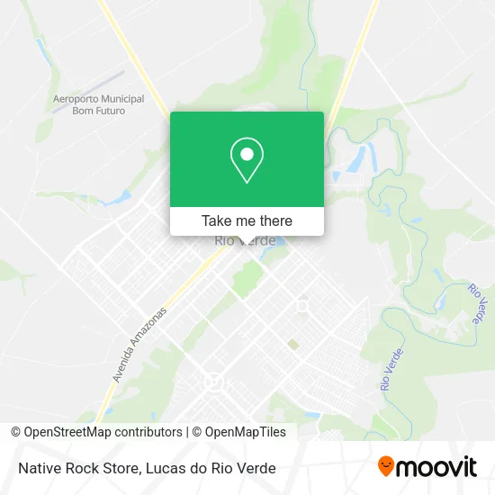 Native Rock Store map