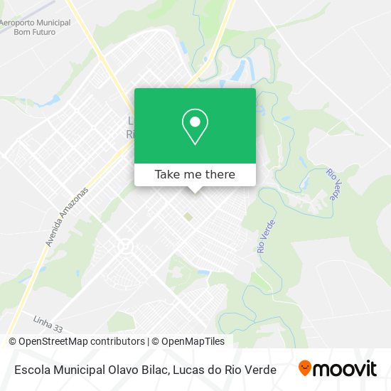 Escola Municipal Olavo Bilac map