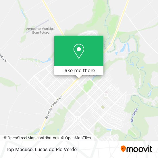 Top Macuco map