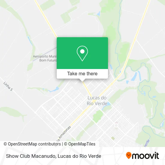Show Club Macanudo map
