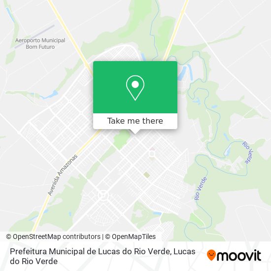 Prefeitura Municipal de Lucas do Rio Verde map