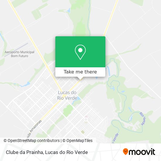 Clube da Prainha map