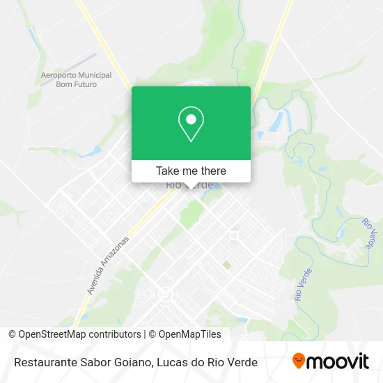 Restaurante Sabor Goiano map