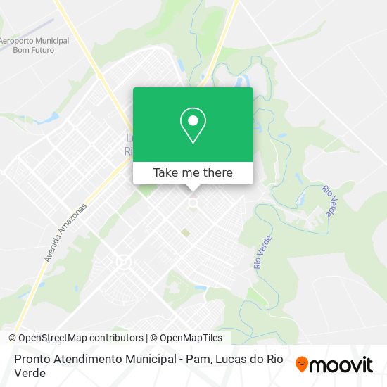 Pronto Atendimento Municipal - Pam map