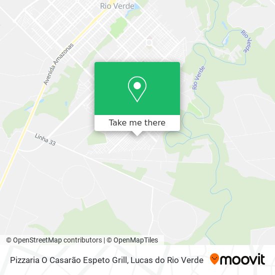 Pizzaria O Casarão Espeto Grill map