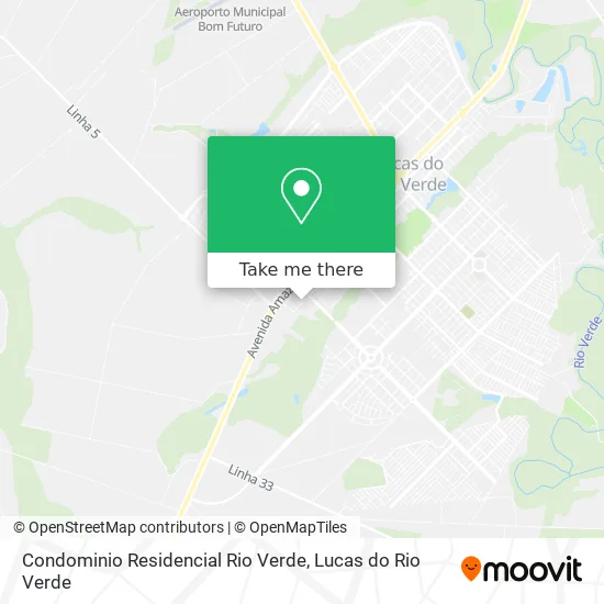 Condominio Residencial Rio Verde map