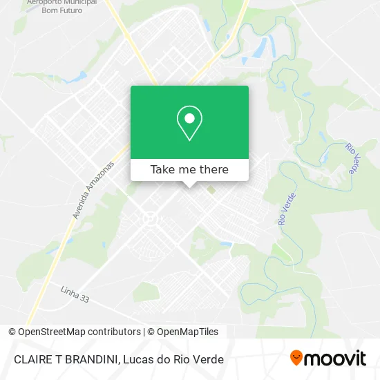 CLAIRE T BRANDINI map