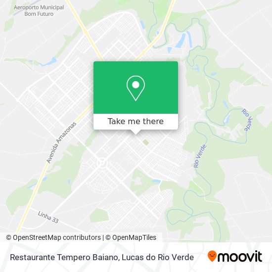 Restaurante Tempero Baiano map