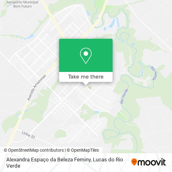 Alexandra Espaço da Beleza Feminy map