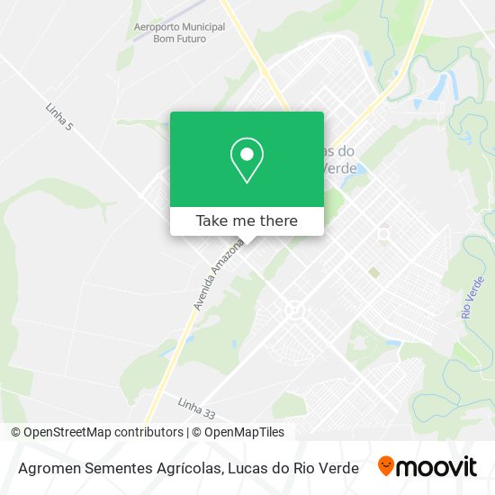 Mapa Agromen Sementes Agrícolas