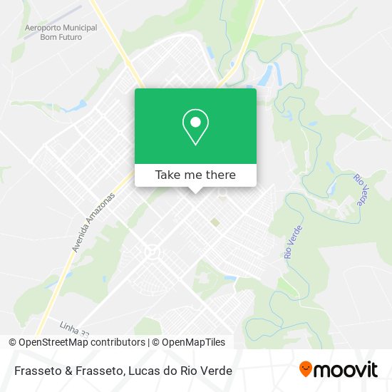 Frasseto & Frasseto map