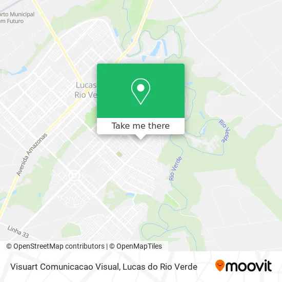 Visuart Comunicacao Visual map