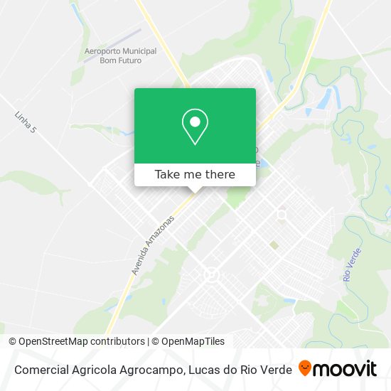 Comercial Agricola Agrocampo map