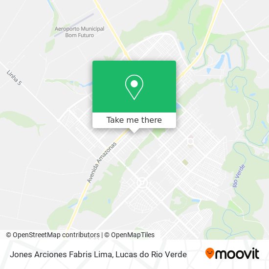 Jones Arciones Fabris Lima map