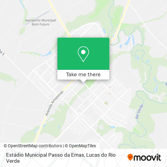 Estádio Municipal Passo da Emas map