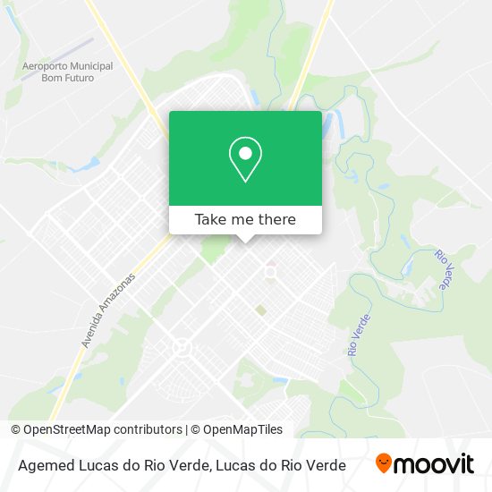 Agemed Lucas do Rio Verde map